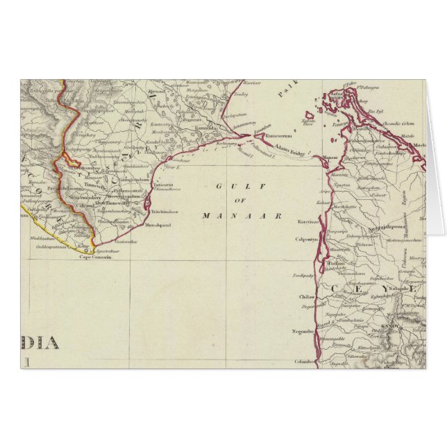 India I and Ceylon (Front Horizontal)