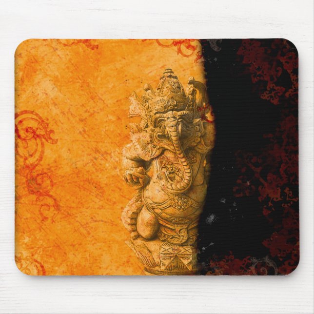 India in Gold mousepad (Front)
