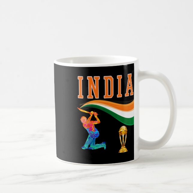 India Indian Cricket Team Jersey  Coffee Mug (Right)