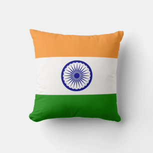 India (Indian) Flag Cushion