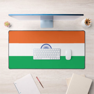 India / Indian Flag Desk Mat