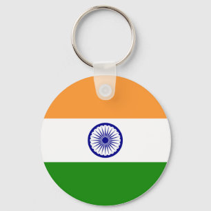 India (Indian) Flag Key Ring