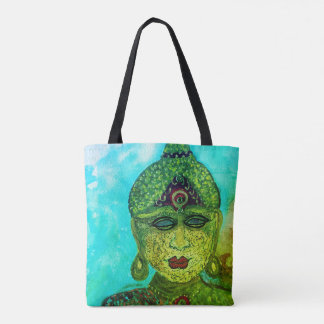 India Inspired Buddha Shoulder Tote Bag