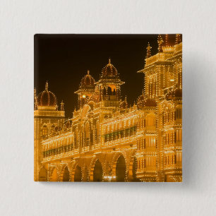 INDIA, Karnataka, Mysore : Majaraja's Palace (b. 2 15 Cm Square Badge