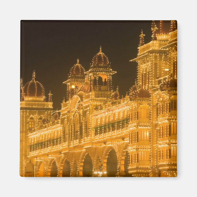 INDIA, Karnataka, Mysore : Majaraja's Palace (b. 2 Magnet (Front)