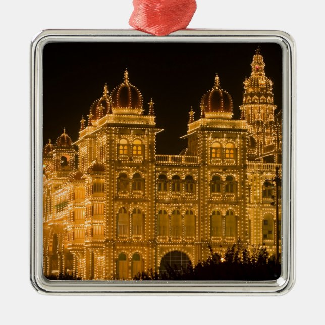 INDIA, Karnataka, Mysore : Majaraja's Palace (b. Metal Tree Decoration (Front)