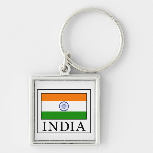 India keychain (Front)