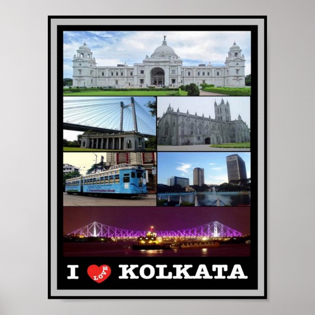 India - Kolkata - Mosaic - Poster (Front)