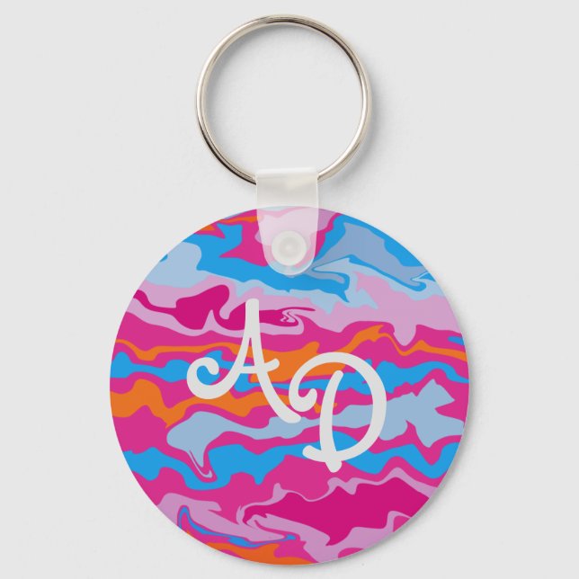 India - Liquify Design Key Ring (Front)