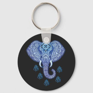 India lord-Ganesh-Elephant art Key Ring