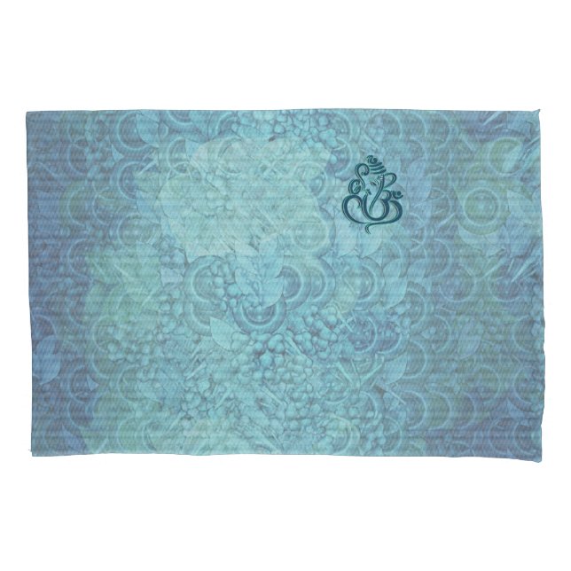 India lord-Ganesh-Elephant art Pillowcase (Front-Left)