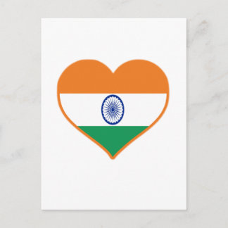 India Love Postcard