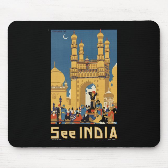 India Mouse Mat (Front)