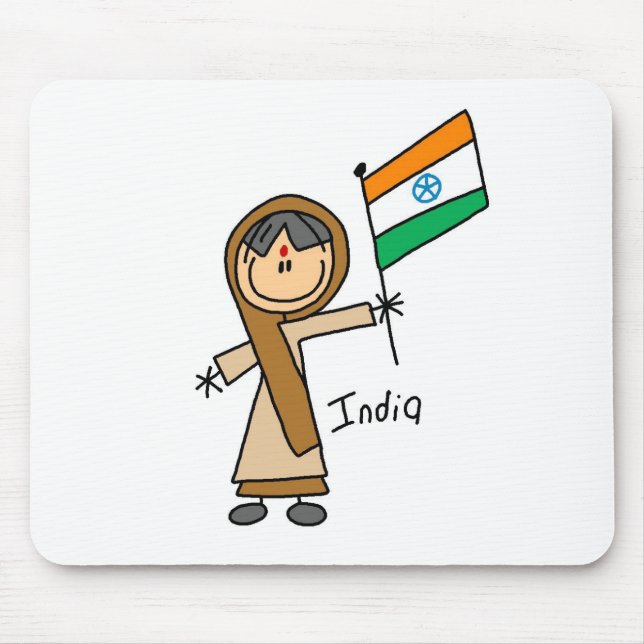 India Mousepad (Front)