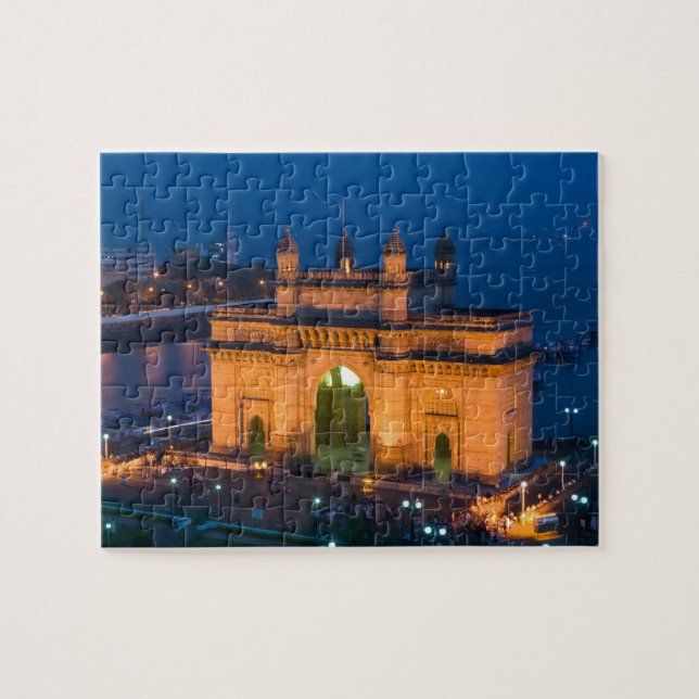 INDIA, Mumbai (Bombay): Gateway of India / Jigsaw Puzzle (Horizontal)
