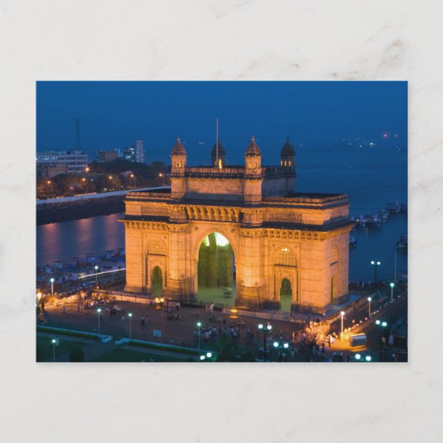 INDIA, Mumbai (Bombay): Gateway of India / Postcard (Front)