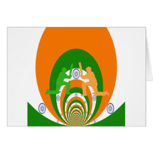 India National Flag Colours Design. Hakuna Matata