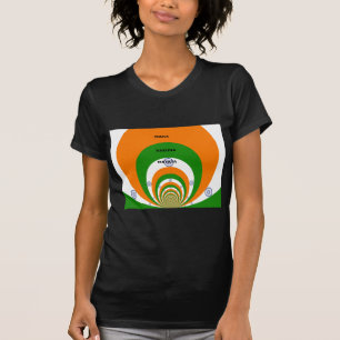 India National Flag Colours Design. Hakuna Matata T-Shirt