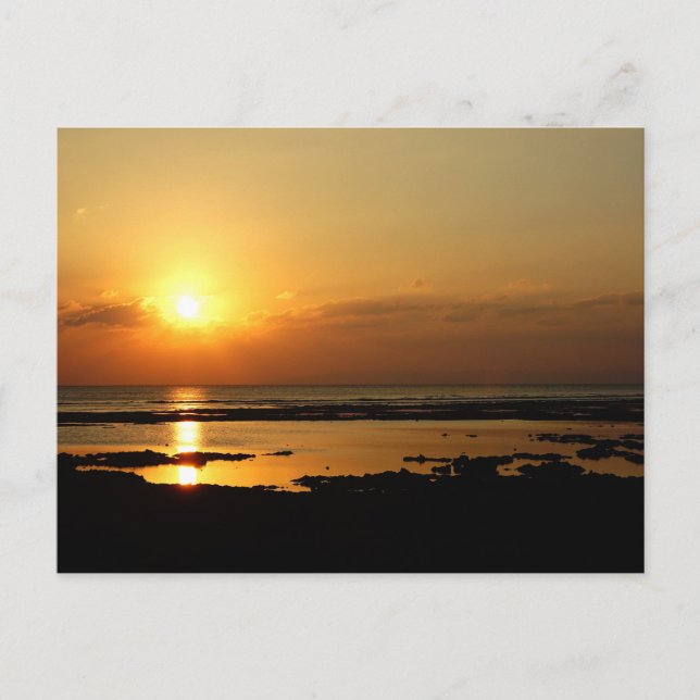 India - Neil Island (Shaheed Dweep) sunset Postcard (Front)