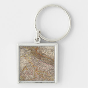 India North Key Ring