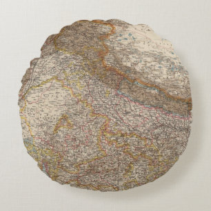 India North Round Cushion
