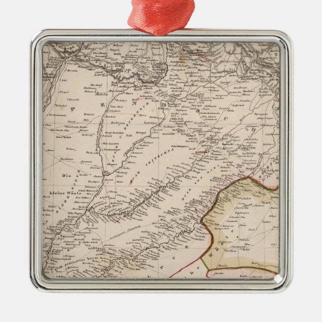 India, Pakistan Metal Tree Decoration (Front)