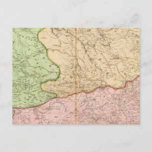 India peninsula North Postcard