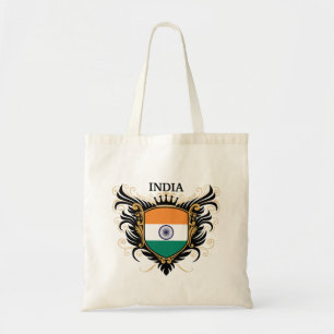 India [personalise] tote bag