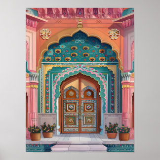 India Print India Illustration Jaipur Print Jaipur
