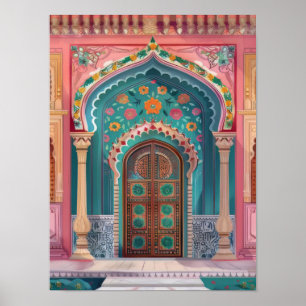 India Print India Illustration Jaipur Print Jaipur