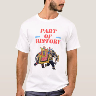 India | Rajasthan Heritage Culture Script cotton  T-Shirt