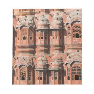 INDIA, Rajasthan, Jaipur: Hawa Mahal (Palace of Notepad