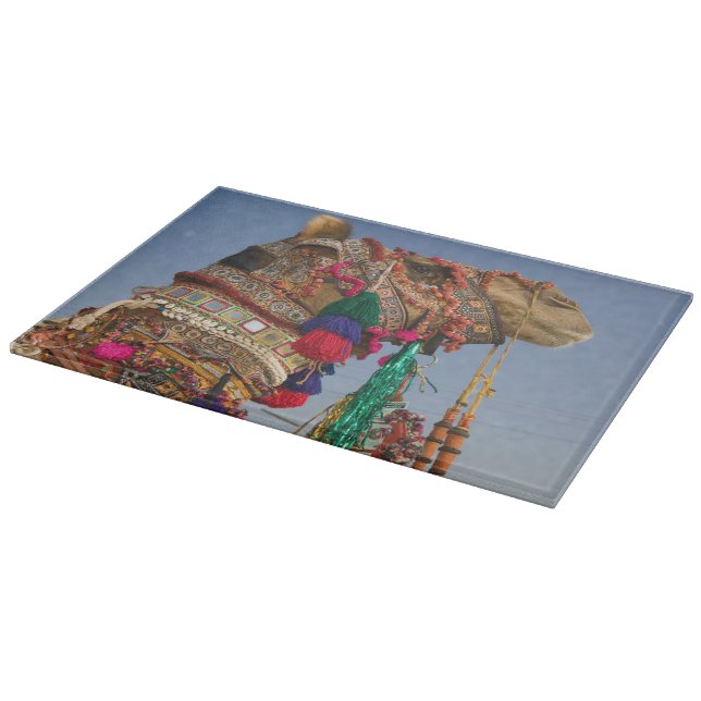 INDIA, Rajasthan, Pushkar: PUSHKAR CAMEL FAIR, Cutting Board (Corner)