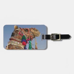 INDIA, Rajasthan, Pushkar: PUSHKAR CAMEL FAIR, Luggage Tag