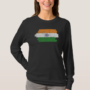 India Republic Day Hindustani Indian Flag 9 T-Shirt