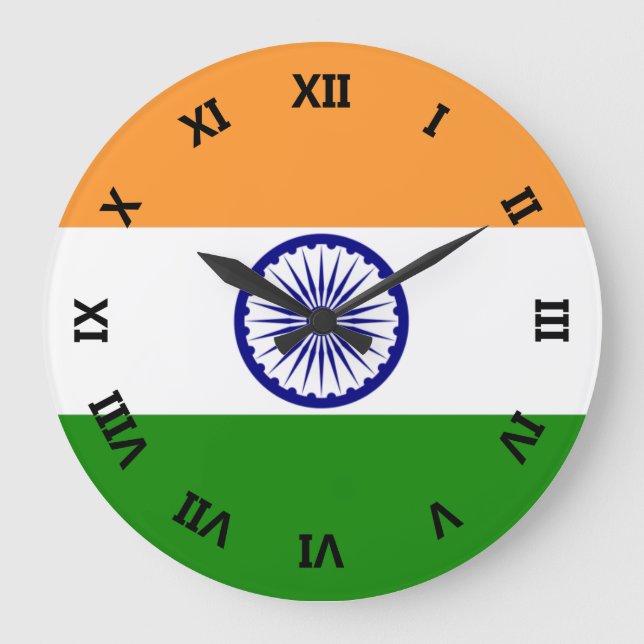 india round clock (Front)