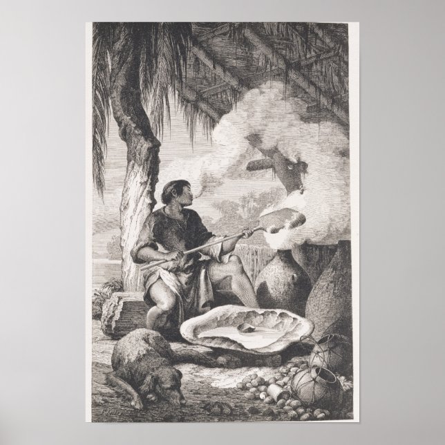 India-rubber manufacture poster (Front)