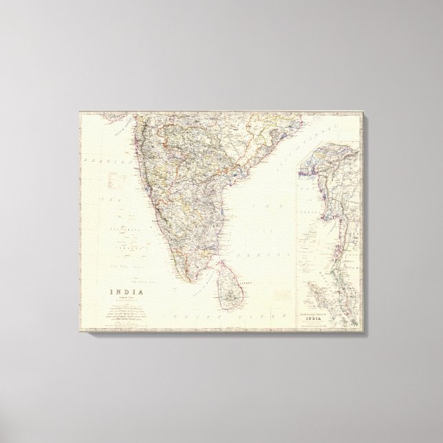India S Canvas Print (Front)