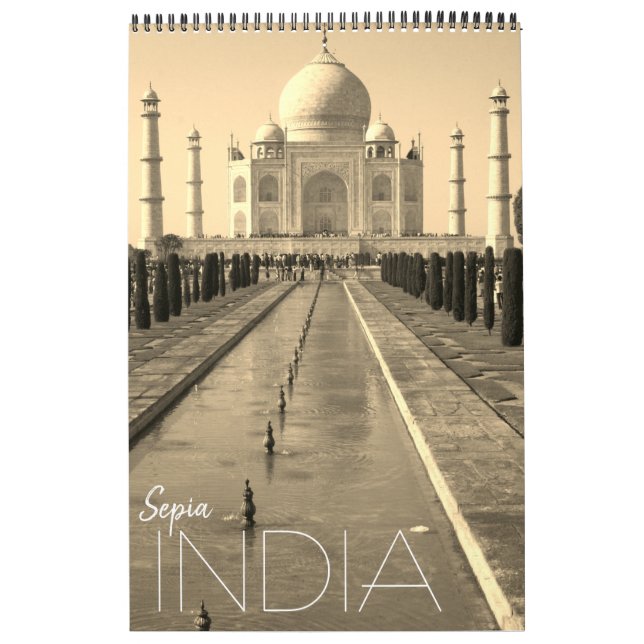 india sepia 2026 calendar (Cover)