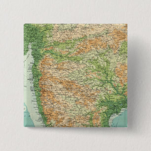 India southern section 15 cm square badge