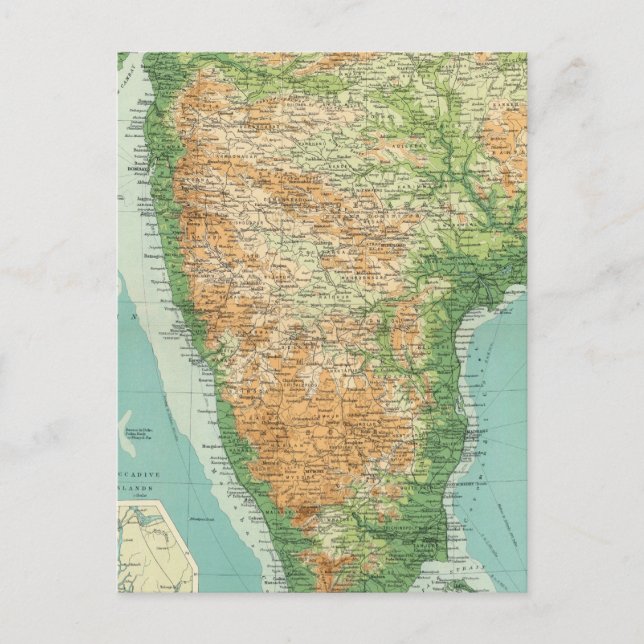 India southern section postcard (Front)