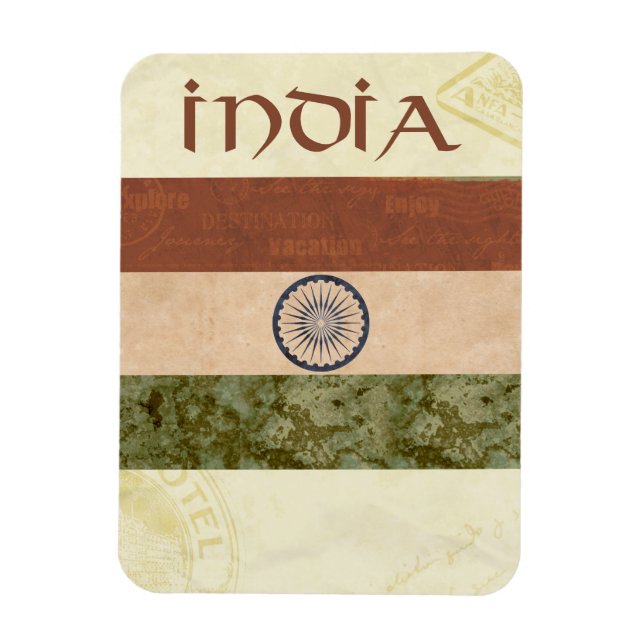 India Souvenir Magnet (Vertical)