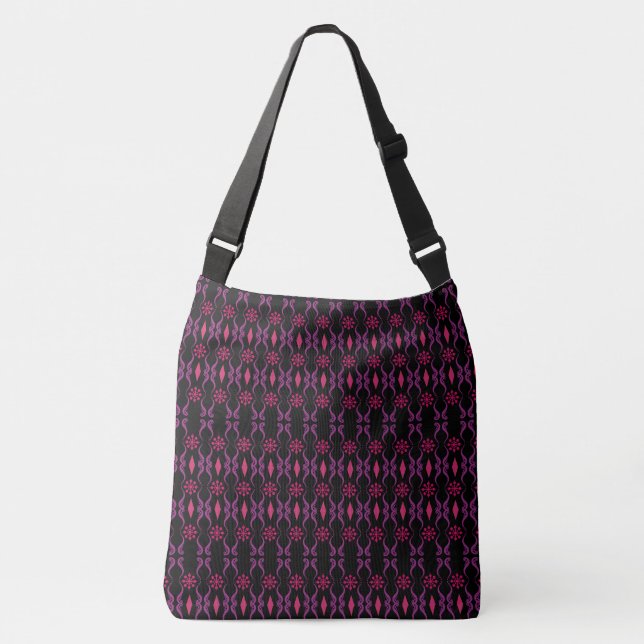 India Stripe Crossbody Bag (Front)