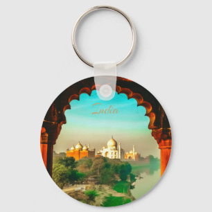 India Taj Mahal Key Ring