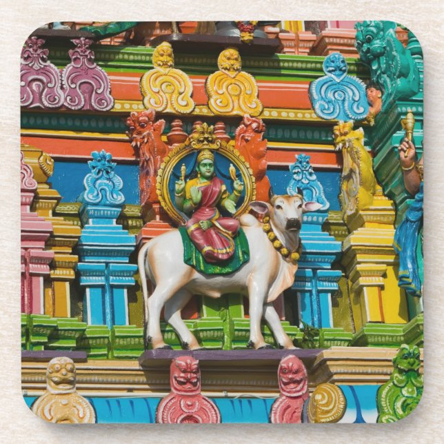 INDIA, Tamil Nadu, Chennai: Kapaleeshwarar Coaster (Front)