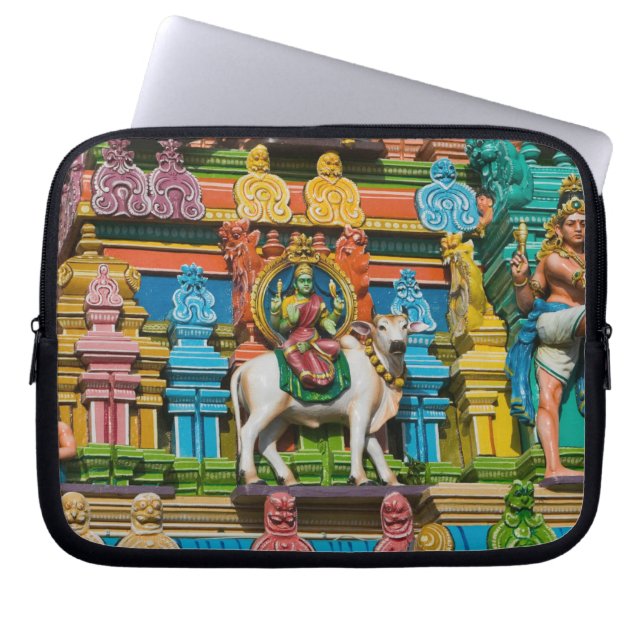INDIA, Tamil Nadu, Chennai: Kapaleeshwarar Laptop Sleeve (Front)