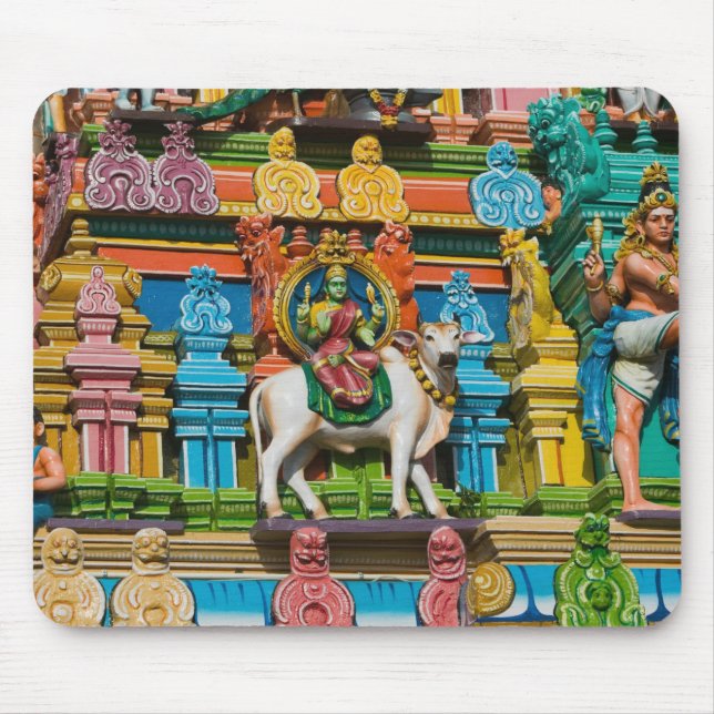 INDIA, Tamil Nadu, Chennai: Kapaleeshwarar Mouse Mat (Front)