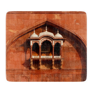 India Temple Wall Cutting Board