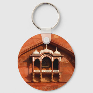 India Temple Wall Key Ring