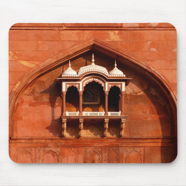 India Temple Wall Mouse Mat (Front)
